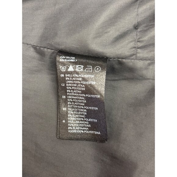 H&M Womens Black Blazer Jacket Size 4 Polyester & Elastane - Picture 6 of 9